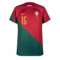 Koszulka piłkarska Portugalia Rafael Leao #15 Strój Domowy MŚ 2022 tanio Krótki Rękaw